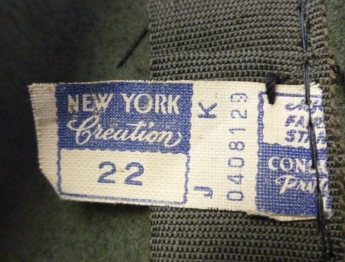 New York Creation label inside the Henry Pollak hat