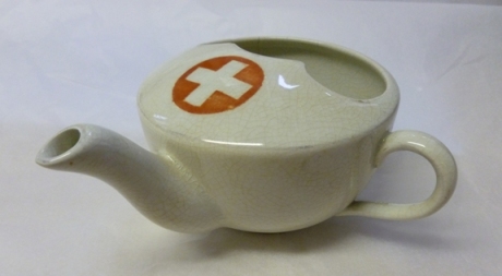 Red Cross feeding cup used by a nurse in both WWI and WWII